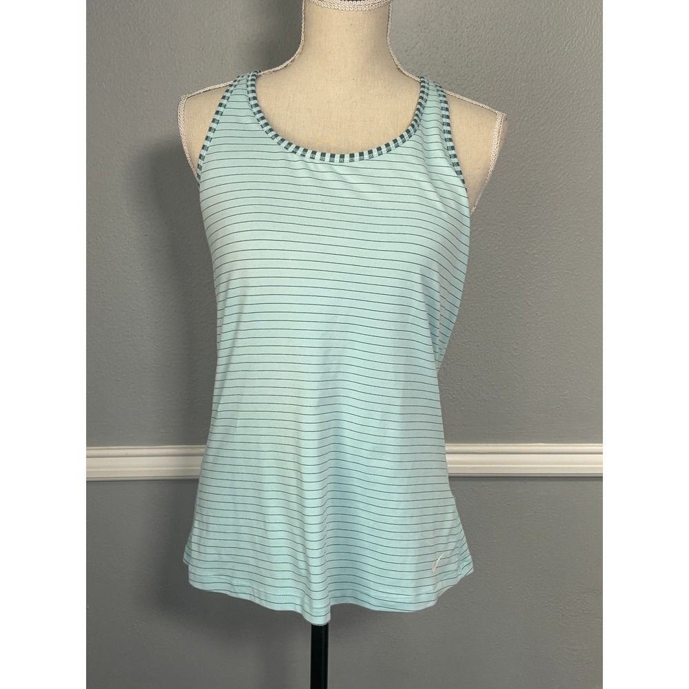 NIKE DRI-FIT ACTIVE WEAR FITTED RACERBACK ATHLETIC WEAR GYM WEAR TANK SIZE XL